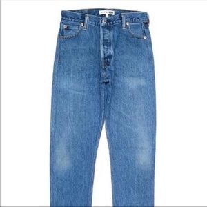 Re/Done high rise ankle crop